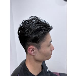 毎朝のセットが楽になる！メンズニュアンスパーマ☆