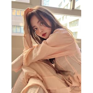 韓国レイヤー×ミルクベージュカラー