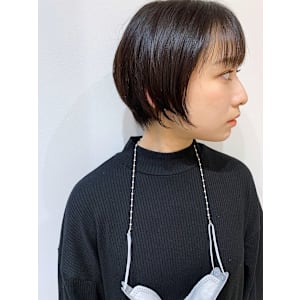 柔らかショートボブ