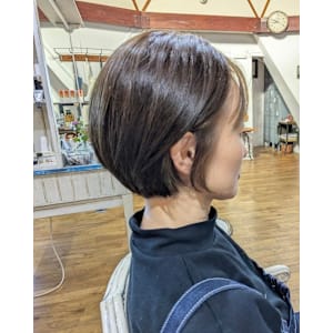 手ぐしでまとまるらくちんショート