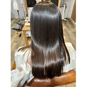 髪質改善×ストレート