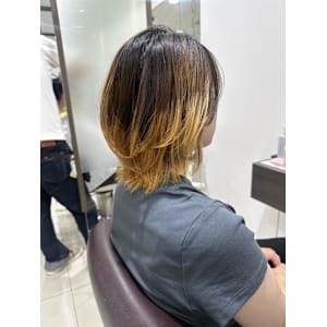 抜きっぱなしカラー