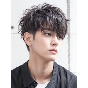 20代30代40代　立体感モテ髪マッシュ