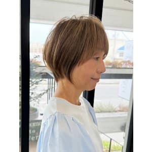 マダムショート 40.50.60代 - HAIR BRAND Jin Vert【ジンヴェール】掲載中