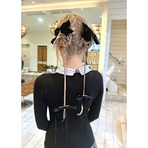 渋谷/ホワイトグレージュ/ボブ/デジタルパーマ/ミニウルフ