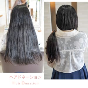 ヘアドネーション - mouf -hair&eyelash-【ムゥフ ヘアアンドアイラッシュ】掲載中