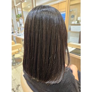 ロングボブスタイル