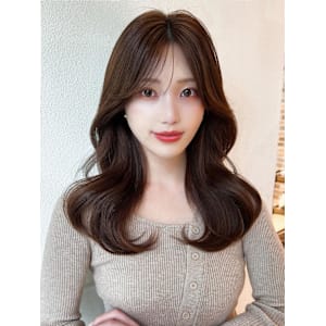 シャギーレイヤー韓国ワンホンヘアシースルーぱっつん前髪 - AFLOAT/L 錦糸町【アフロートエル】【アフロートエル キンシチョウ】掲載中