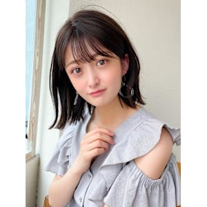 グレージュショートボブ30代40代50代ひし形シルエット - AFLOAT/L 錦糸町【アフロートエル】【アフロートエル キンシチョウ】掲載中