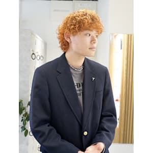 【タニグチ】メンズパーマ/メンズハイトーン/プードルパーマ