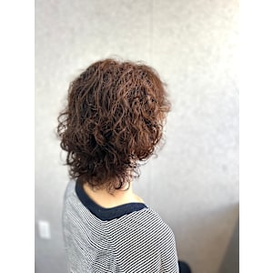 華やかくるっと大人パーマ