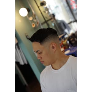 スキンフェード×ウェーブアップ