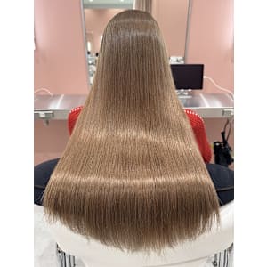 【森　ゆうや】ハイトーン×髪質改善美髪ストレート