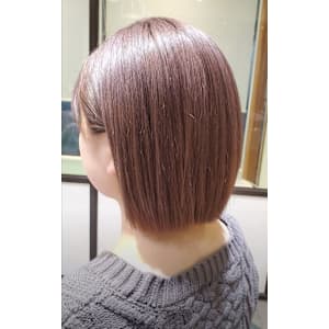 tiptop保谷店×パツンとワンレンボブ　【髪質改善】