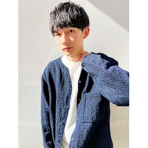 マッシュ　パーマ　ツーブロック