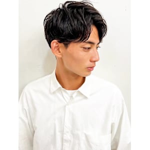 コンマバング　ツーブロック