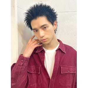 スパイキーショート　ツーブロック