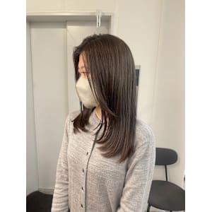 ワンカールレイヤー×オリーブベージュ