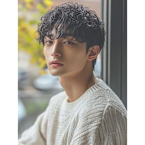 メンズニュアンスパーマ