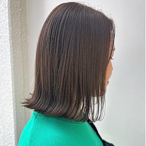 【切りっぱなし・外ハネ】