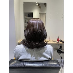 まつだて/チョコレートブラウン/艶髪/レイヤー