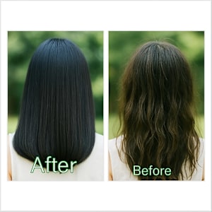 【40歳代】王妃の水ヘアエステ＋表面ストレート（施術例) - JHSI公認【頭皮、髪エステ専門店】HairVall RaQ【ヘアーバル ラク】掲載中