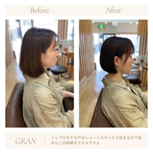 お客様へ髪質改善データ1846（イングラボブ）