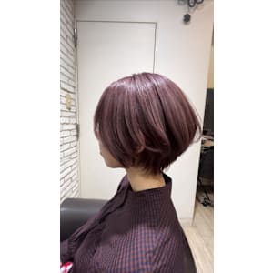 ベリーピンクカラー♪【髪質改善/錦糸町】