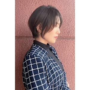 大人無造作ショートボブ☆ふんわりヘアでセットも簡単☆