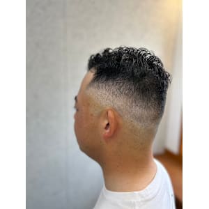 スキンフェード×ベリーショート