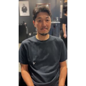 海外イケオジ　センターパート