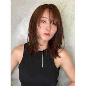 池袋 髪質改善 つや髪 フェイスレイヤー ミディアム♪