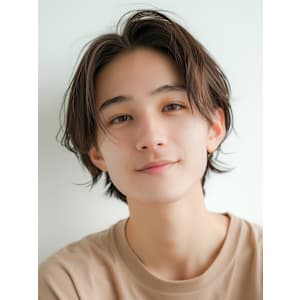 20代30代40代　ナチュラルマッシュ束感イメチェン