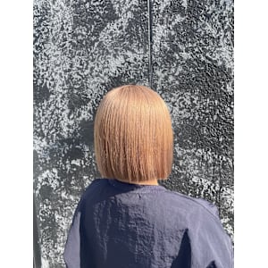 ボブ×ミルクティーカラー《手塚》