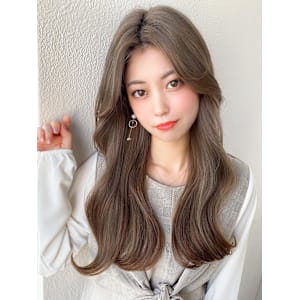 後れ毛が可愛い顔周りハイレイヤーロングチェリーブラウン  - AFLOAT/L 錦糸町【アフロートエル】【アフロートエル キンシチョウ】掲載中