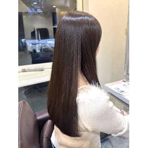 艶髪/ロング/髪質改善/ストレートパーマ