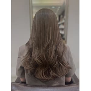 ロング/ベージュカラー/ダブルカラー