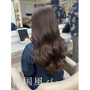 韓国風パーマ/コテ巻き風パーマ/パーマ/髪質改善
