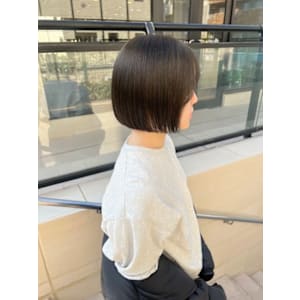 ミニボブ　おさまり　ショートボブ