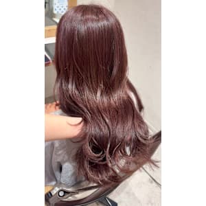 髪質改善/メテオカラー/ラベンダーピンク/ピンク系カラー