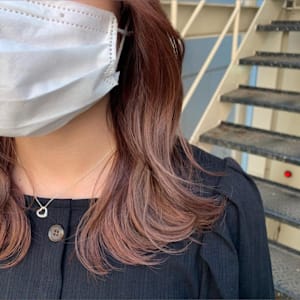 春夏♪ピンクベージュ　ブリーチ有り