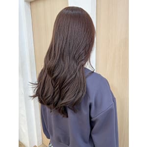 【新井】ほんのりピンクベージュブラウンカラー