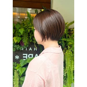 初夏のさわやかショートボブ