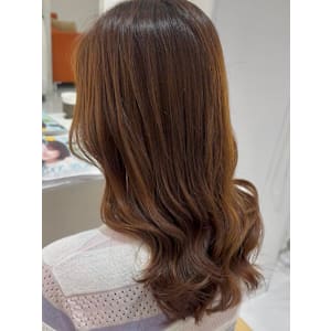 コテ巻き風パーマ/前髪パーマ/韓国風パーマ/デジタルパーマ/