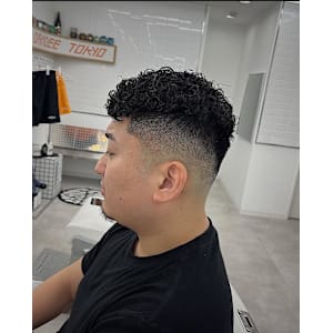 クロップパーマ