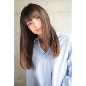 髪質改善　ストレート　くせ毛　レイヤー　ロング　代官山　渋谷