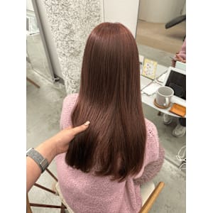 《花屋併設》ピンクブラウン