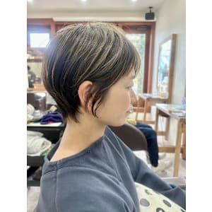 ハイライト/すっきりショート/大人ショート/20代30代40