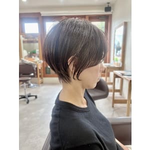 すっきりショート/大人かわいい/透明感カラー/20代30代4