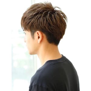 ハーフアップショート